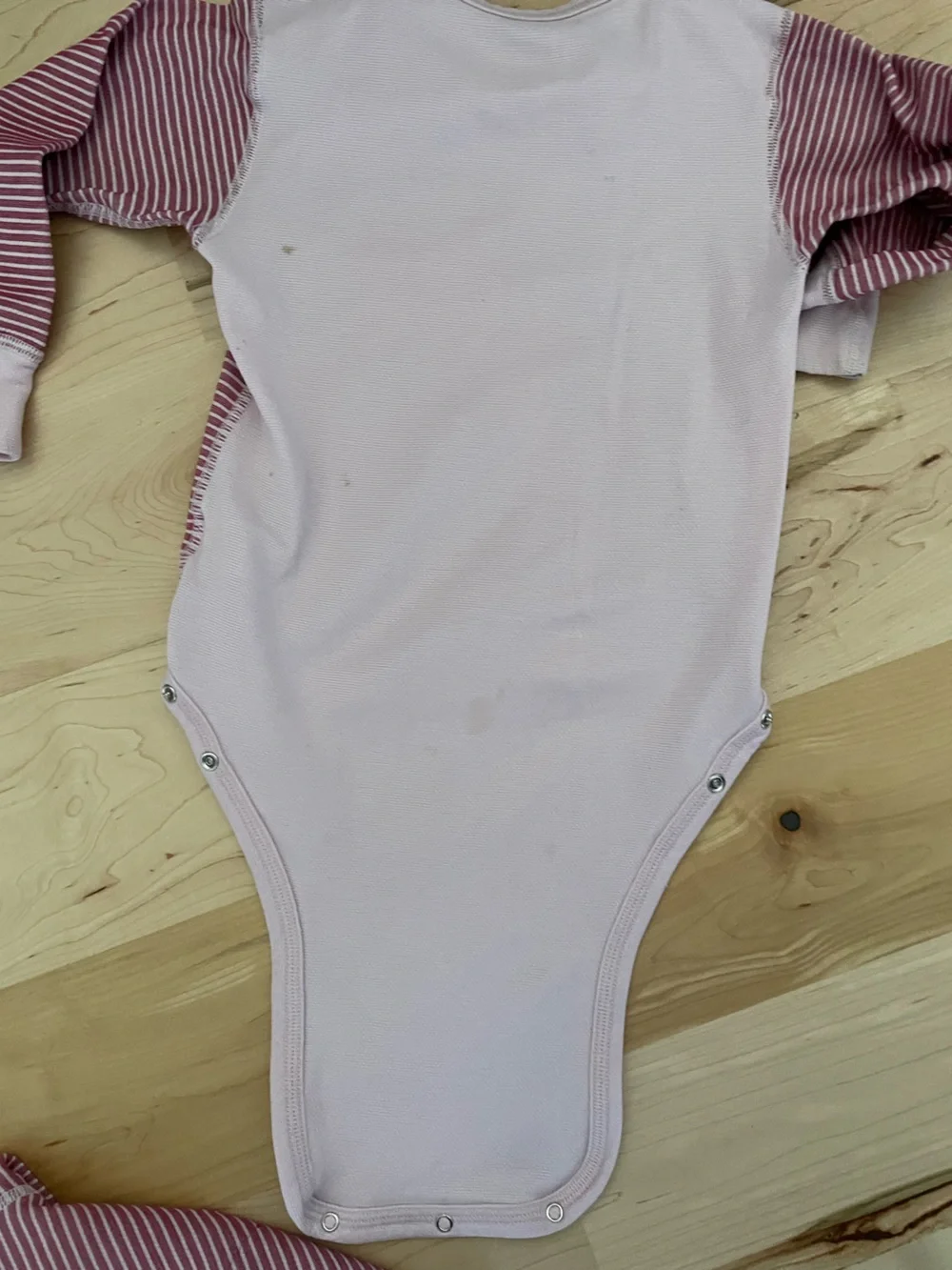 Patagonia Baby Capilene Baselayer 2pc Set Top & Pants Striped 24M
